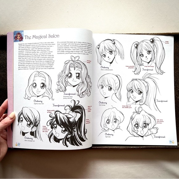 BOOK • “Manga Mania: Magical Girls & Friends” Drawing Book • - Picture 4 of 12